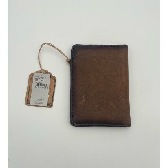 STS Ranchwear Baroness Collection Brown Studded Leather Magnetic Wallet - Picture 2 of 4